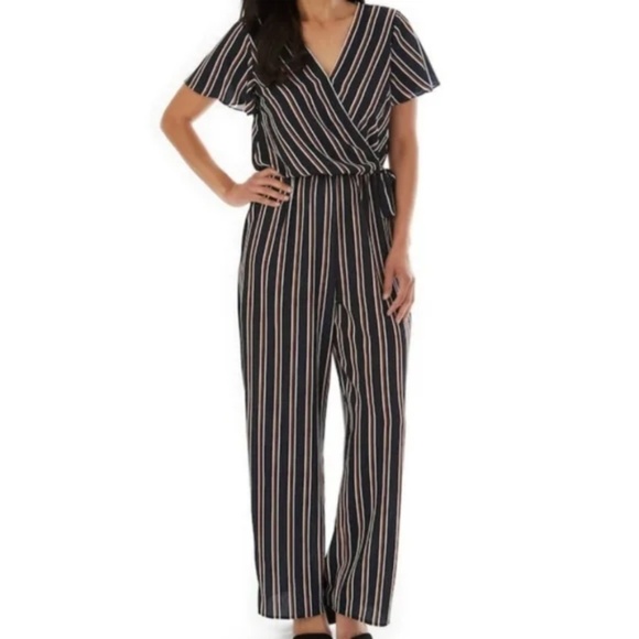 Apt. 9 Faux Wrap Front Jumpsuit - Picture 1 of 7